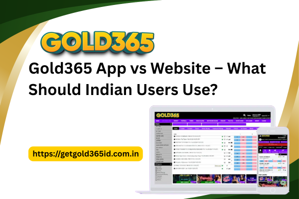 Deposits and Withdrawals on Gold365